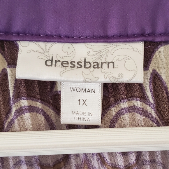 Dress Barn 1X Y2K Romantic Whimsigoth Fairy Grunge Boho Barocque Plisse Tunic - Picture 5 of 14